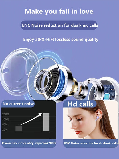 Air Pro 6 TWS Wireless Bluetooth Earbuds w/ Microphone