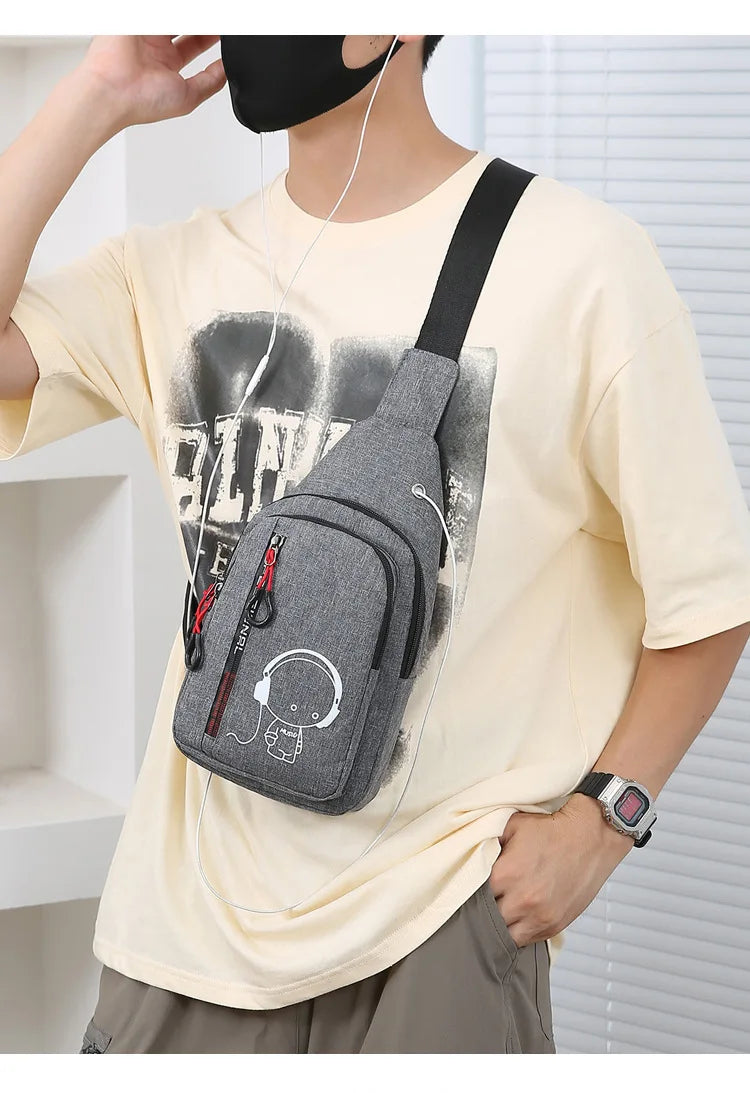 Men's Chest Bag