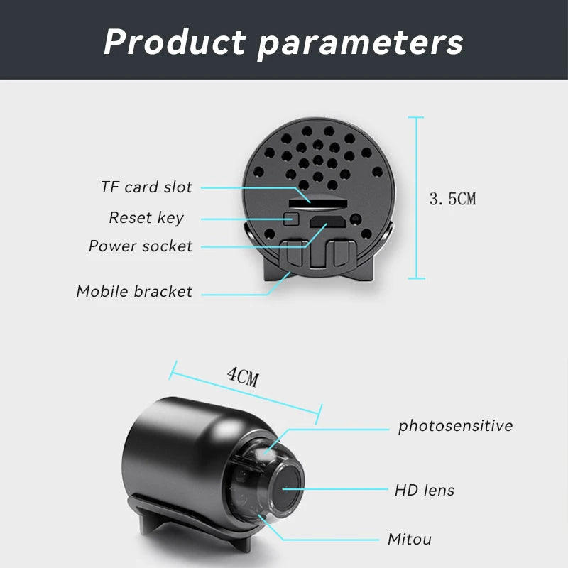 Mini HD Night Vision Camera