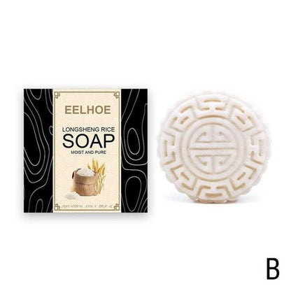 Anti-Hair Loss Rice Shampoo Soap
